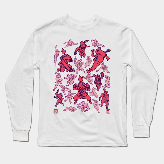 Akuma Party Long Sleeve T-Shirt by HeyJay